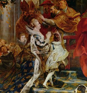 Coronación de María de Médicis en San Denis en París de Peter Paul Rubens